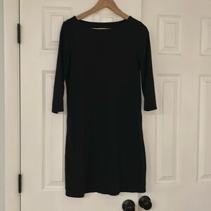 Garnet Hill organic cotton shift dress